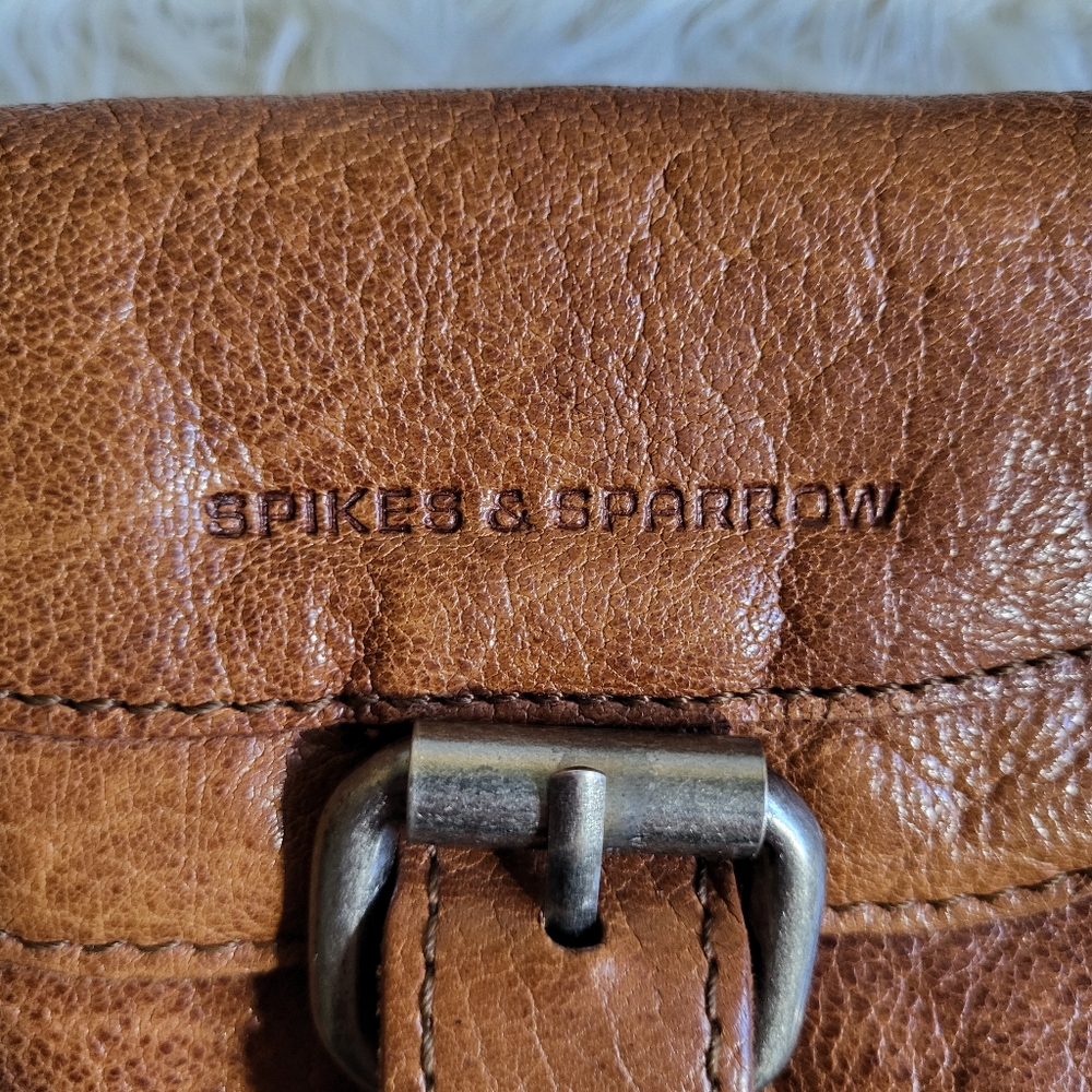 Spikes and Sparrow Leather Brandy Belt/Waist Brown Bag - Picture 5 of 16